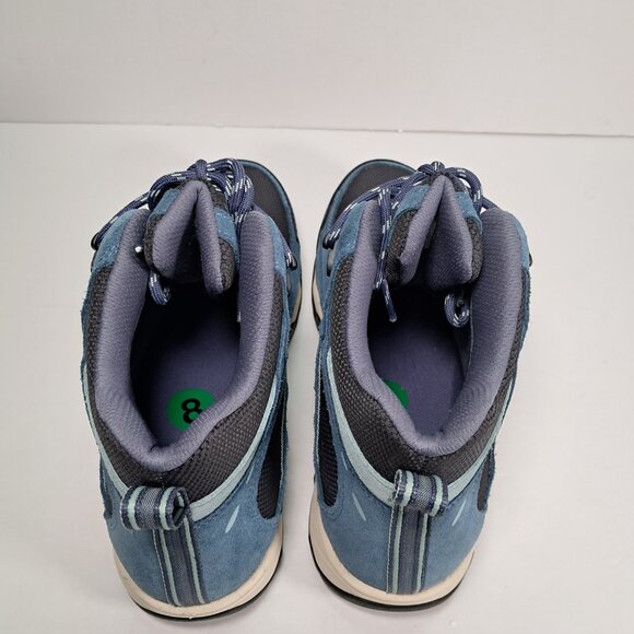 NEW LL Bean Hiking Boots Women 8 WIDE Trail Model 4 Slate Raw Indigo 299640 - Picture 9 of 15